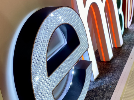 lettres imprimée en 3D